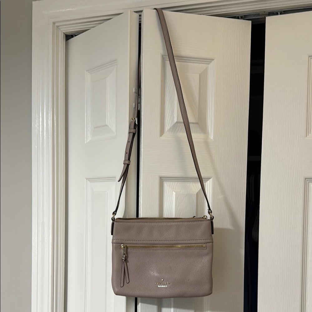 Kate Spade Taupe Crossbody Bag